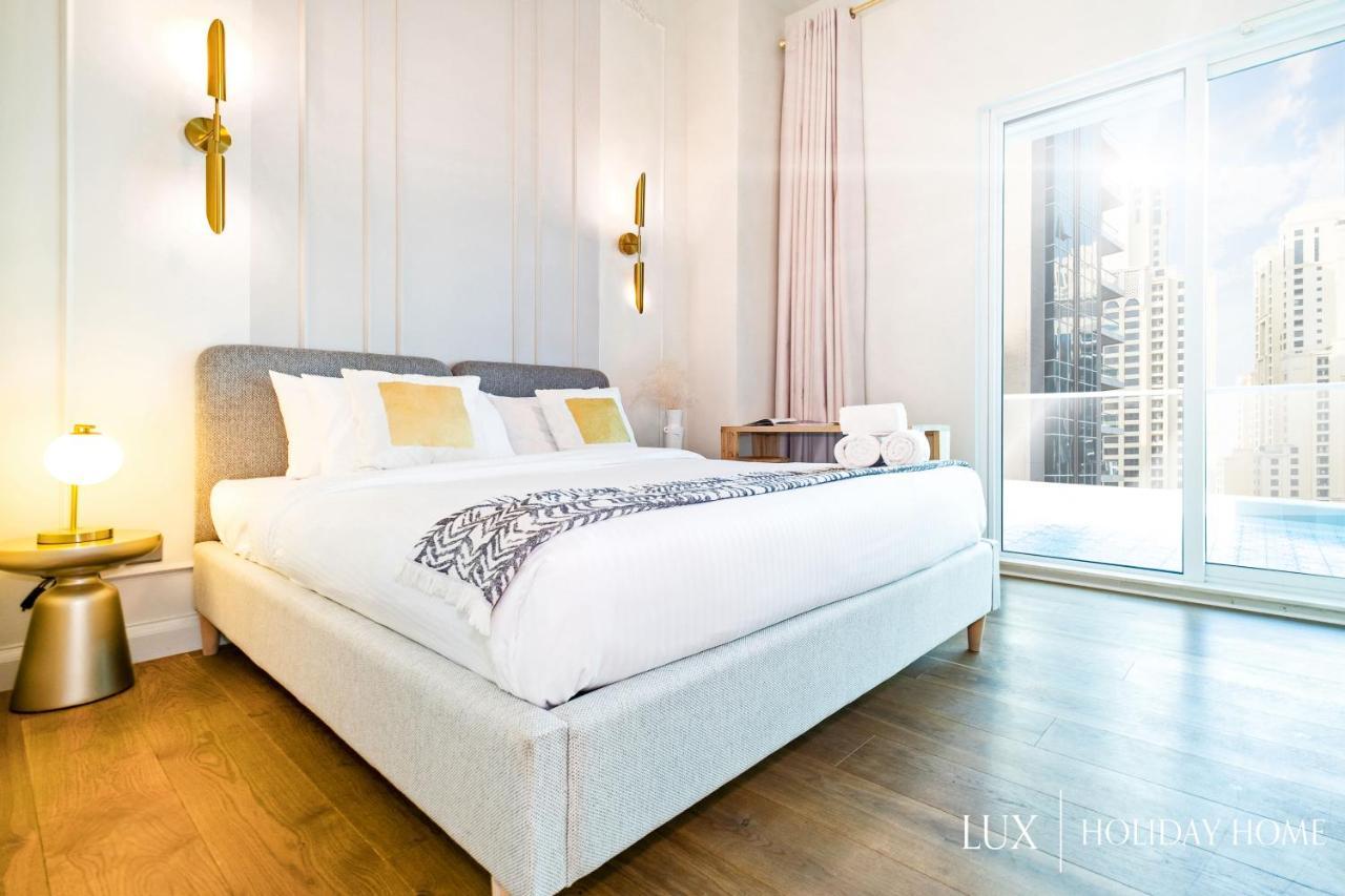 Lux Marina Promenade Penthouse Suite Дубай Экстерьер фото